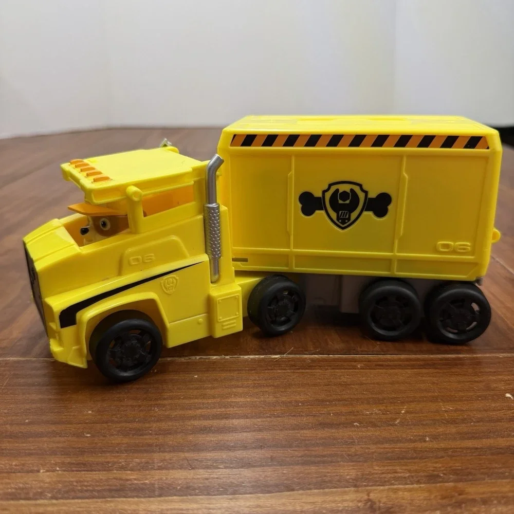 Paw Patrol Big Truck Pups Rubble X-Treme Transforming Truck Lights Sounds Work